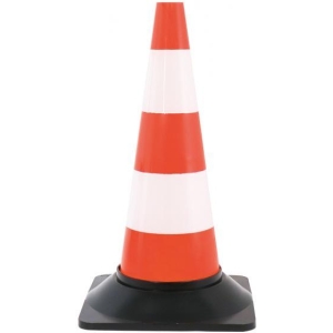 Cono di segnalazione in PVC 50 cm