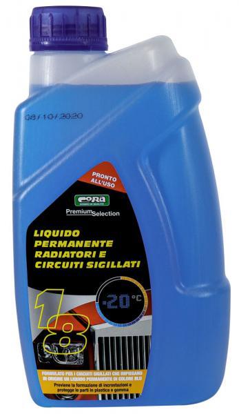 Liquido permanente radiatori e circuiti sigillati -20�C blu 1 L
