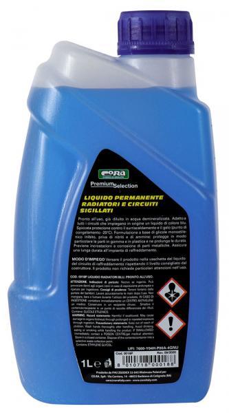 Liquido permanente radiatori e circuiti sigillati -20�C blu 1 L - immagine 2