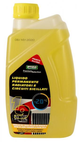 Liquido permanente radiatori e circuiti sigillati -20�C giallo 1 L