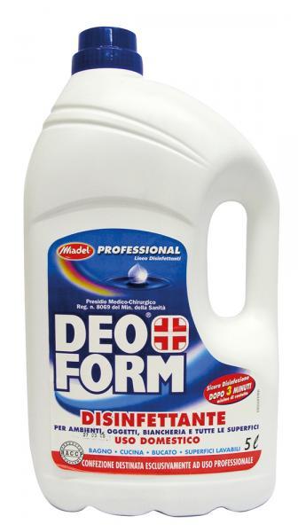 Conf. 2 pz disinfettante superfici Deoform 5 l