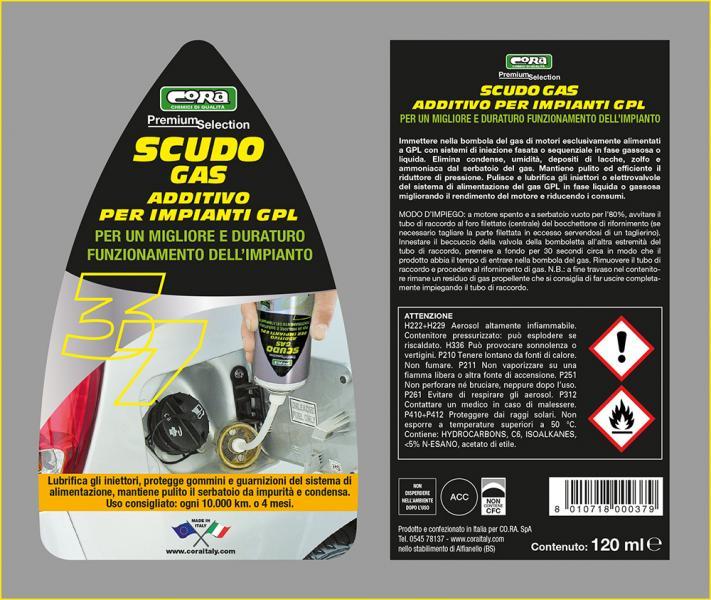 Additivo impianto gpl Scudo Gas 120 mL - immagine 2