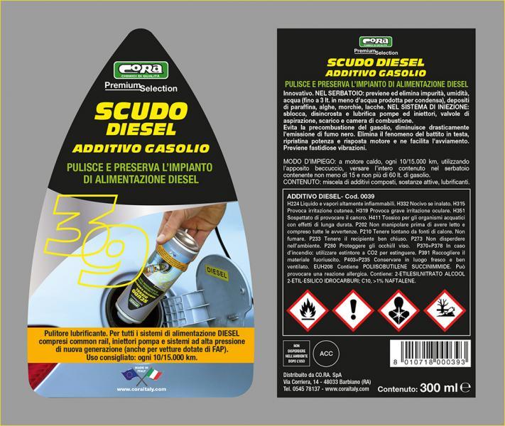 Additivo impianto diesel Scudo Diesel 300 mL - immagine 2