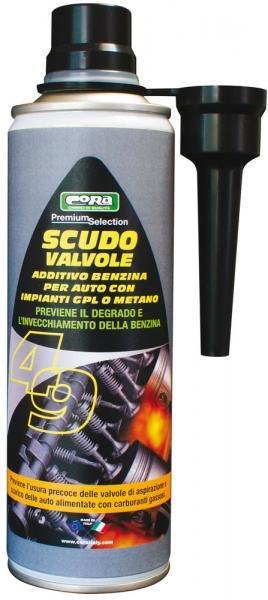 Additivo benzina per impianto gpl/metano Scudo Valvole 300 mL