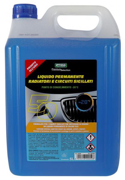 Liquido permanente radiatori e circuiti sigillati -20�C blu 5 L