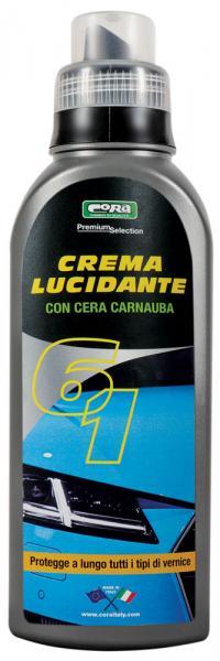 Crema lucidante con cera carnauba 500 mL
