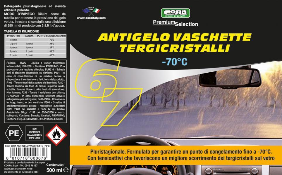 Additivo vaschette tergicristalli invernale -70�C 500 mL - immagine 2