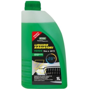 Liquido permanente radiatori e circuiti sigillati -20�C verde 1 L