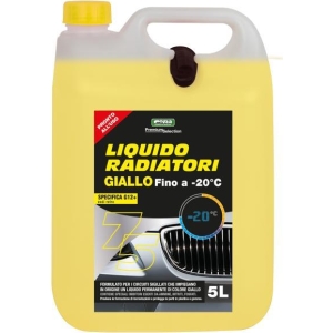 Liquido permanente radiatori e circuiti sigillati -20�C giallo 5 L