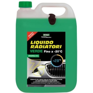 Liquido permanente radiatori e circuiti sigillati -20�C verde 5 L