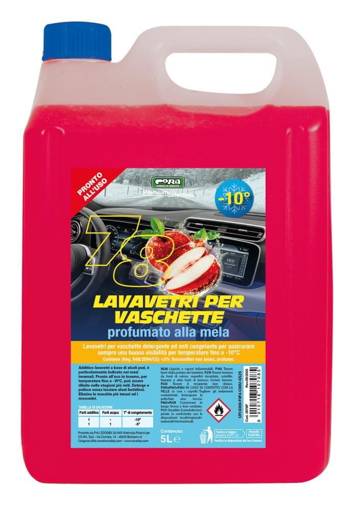 Lavavetri invernale per vaschette -10�C profumo mela 5 L