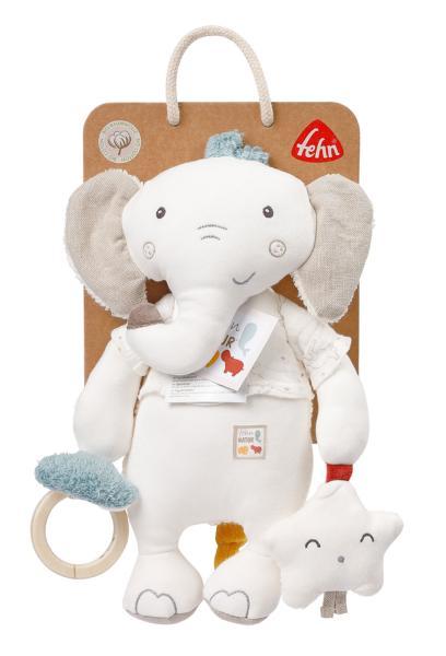 Peluche sonaglio Elefantino - immagine 2