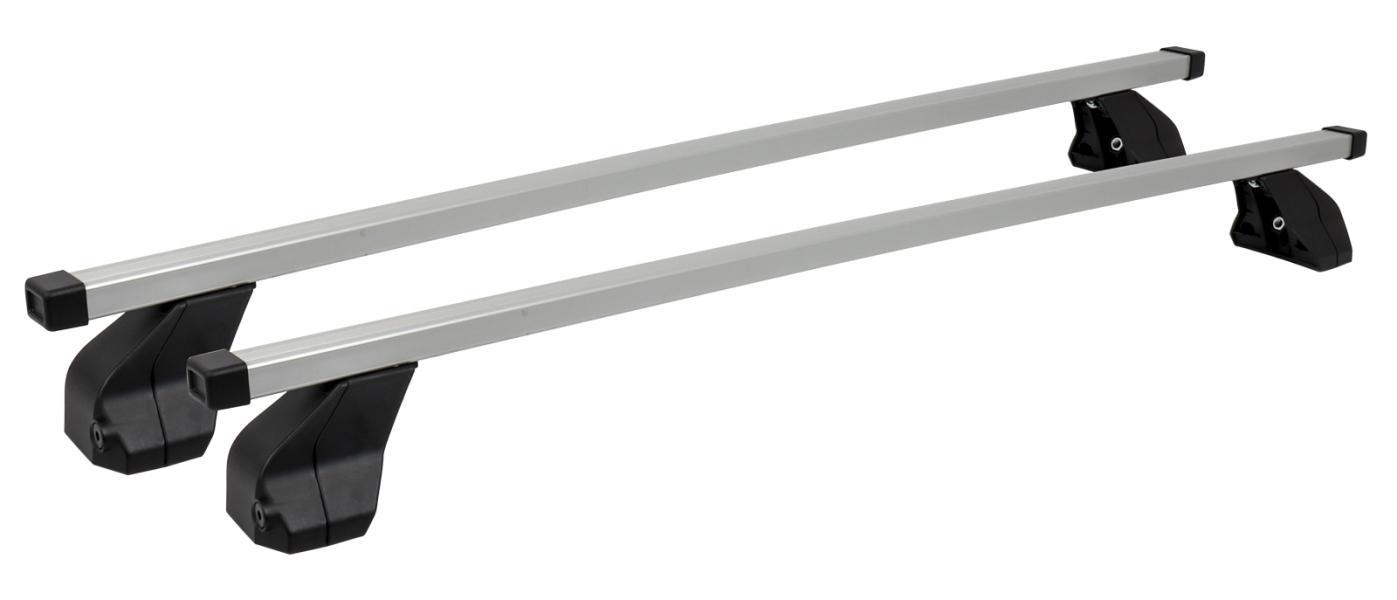 Barre portatutto con piedi Silverline acciaio L