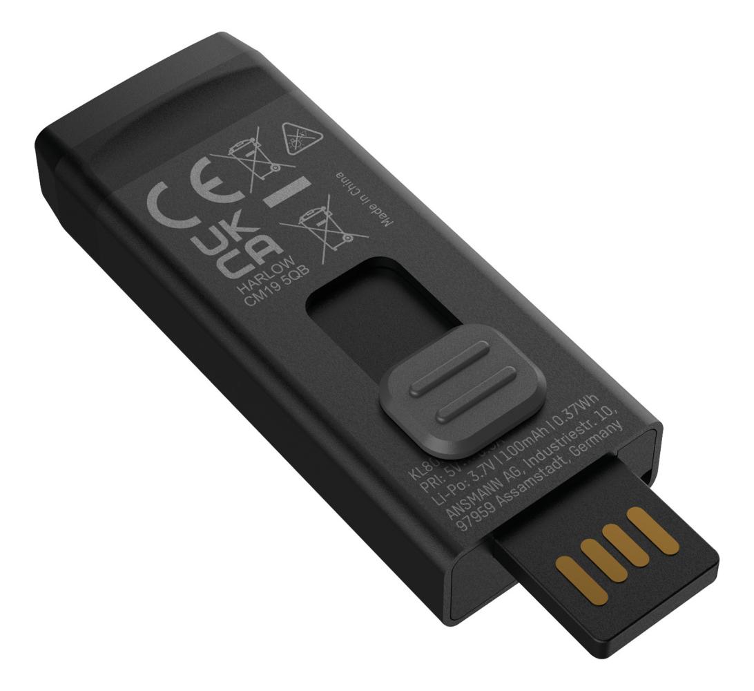 Mini torcia cob led con dimmer - immagine 2