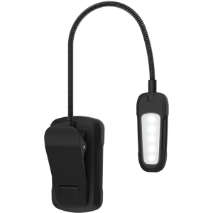 Lampada universale a clip 9 led 3 colori con dimmer