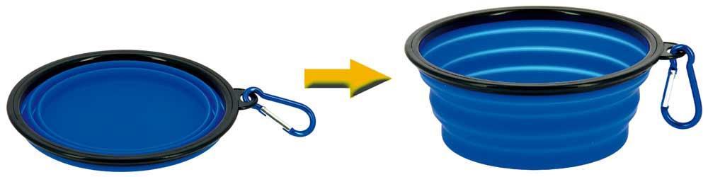 Ciotola pieghevole in silicone - immagine 3