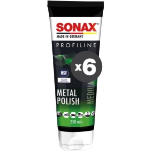 Conf. 6 pz Profiline Polish per metalli 250 mL