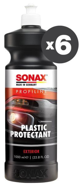 Conf. 6 pz Profiline Cura della plastica esterna 1 L