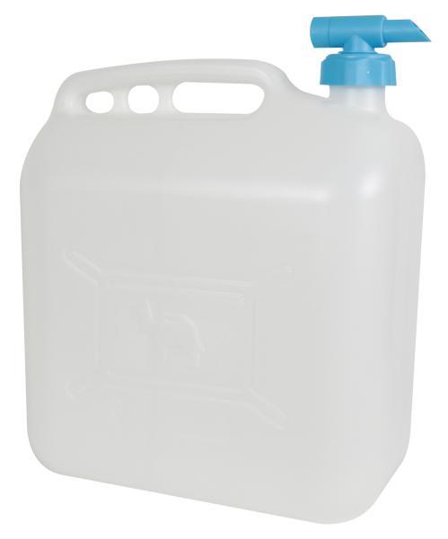 Tanica graduata 20 L per alimenti con tappo/rubinetto
