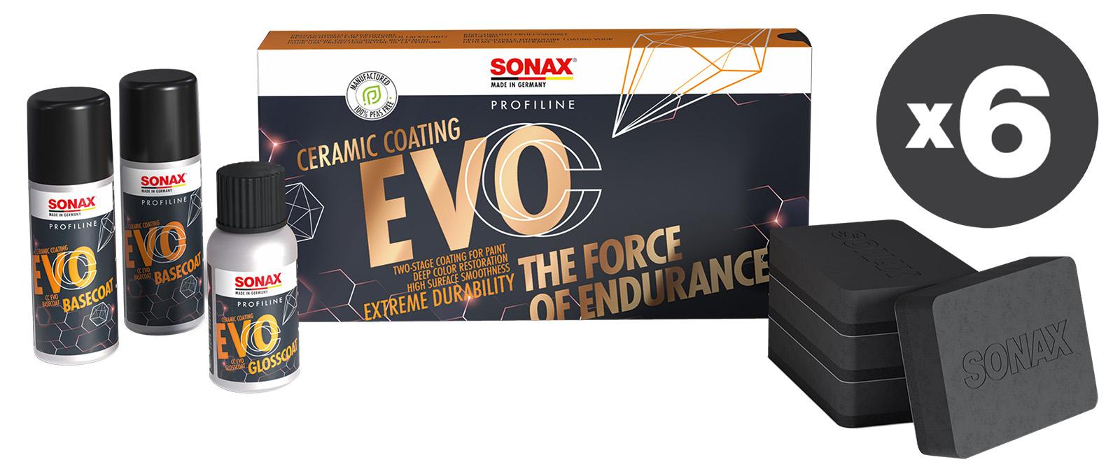 Conf. 6 pz Profiline Ceramic Coating CC Evo
