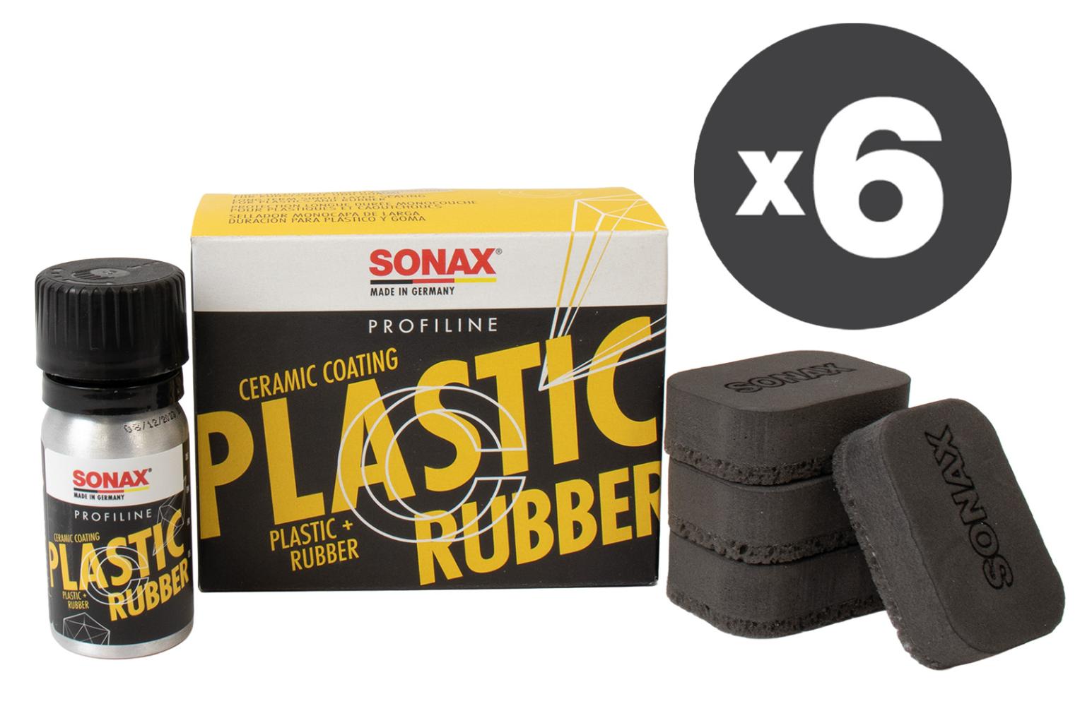 Conf. 6 pz Profiline Ceramic Coating CC Plastic+Rubber
