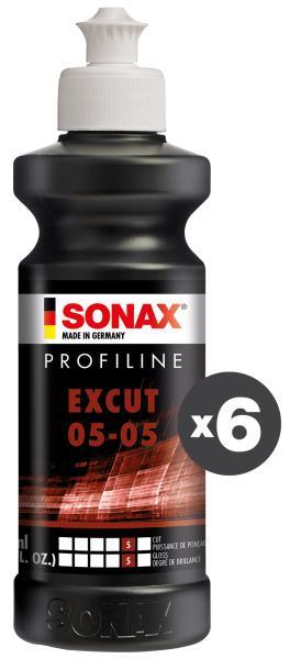 Conf. 6 pz Profiline Pasta abrasiva EX CUT 05-05 250 mL