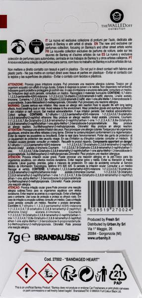 Conf. 24 profumi per auto Bandaged Heart - immagine 3