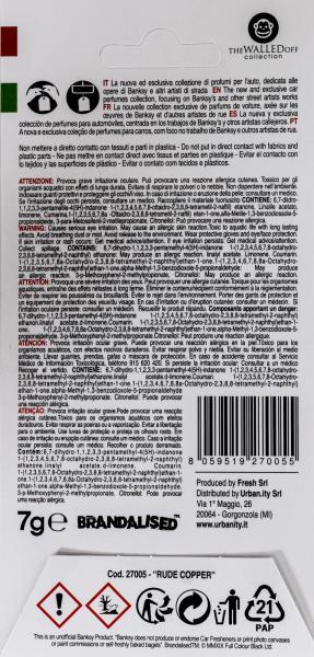 Conf. 24 profumi per auto Rude Copper - immagine 3