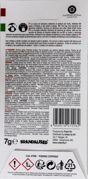 Conf. 24 profumi per auto Kissing Coppers - immagine 3