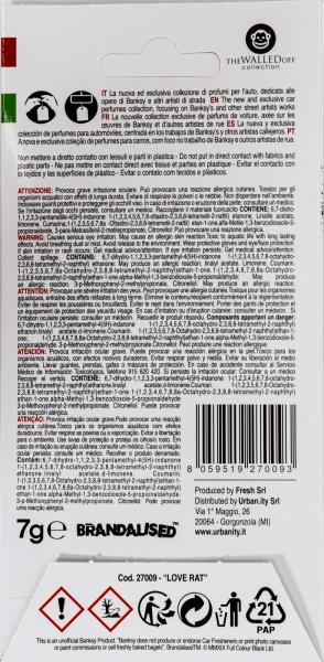 Conf. 24 profumi per auto Love Rat - immagine 3