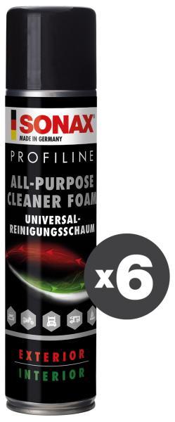 Conf. 6 pz Profiline Schiuma detergente multiuso 400 mL