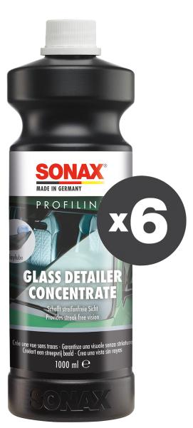 Conf. 6 pz Profiline Detergente vetri concentrato 1 L