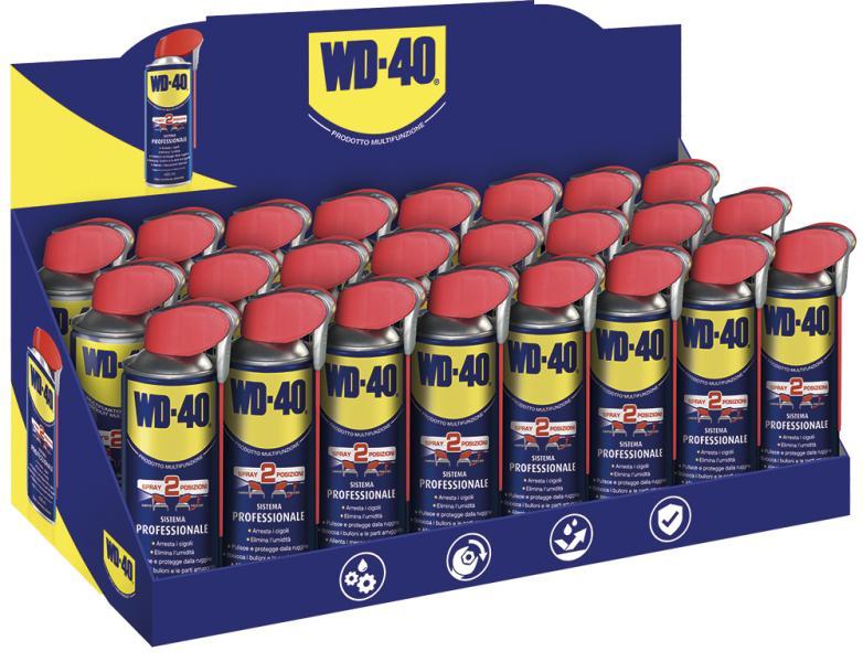 Expo banco 24 pz WD-40 Professionale 400 mL