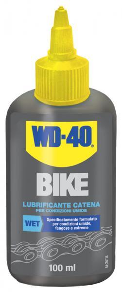 Conf. 12 pz Bike lubrificante catena per condizioni umide 100 mL