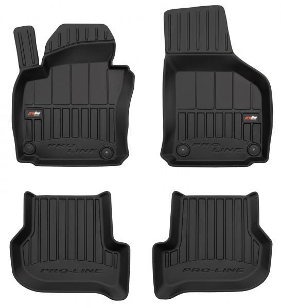 Tappeti in TPE 3D SEAT Leon II 05>12, Toledo III 04>09 - SKODA Octavia II 5p. e SW 04>13 - VOLKSWAGEN Golf VI 08>16, Scirocco III 08>17