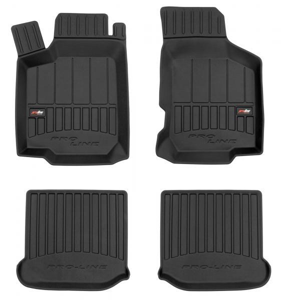 Tappeti in TPE 3D SEAT Leon I 99>05, Toledo II 98>05 - SKODA Octavia I 5p. e SW 96>10 - VOLKSWAGEN Golf IV 97>06, New Beetle 97>10