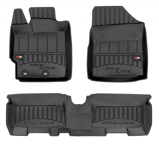 Tappeti in TPE 3D TOYOTA Yaris II 3/5p. 05>11