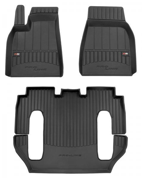 Tappeti in TPE 3D TESLA Model X 15>21 (6 posti)