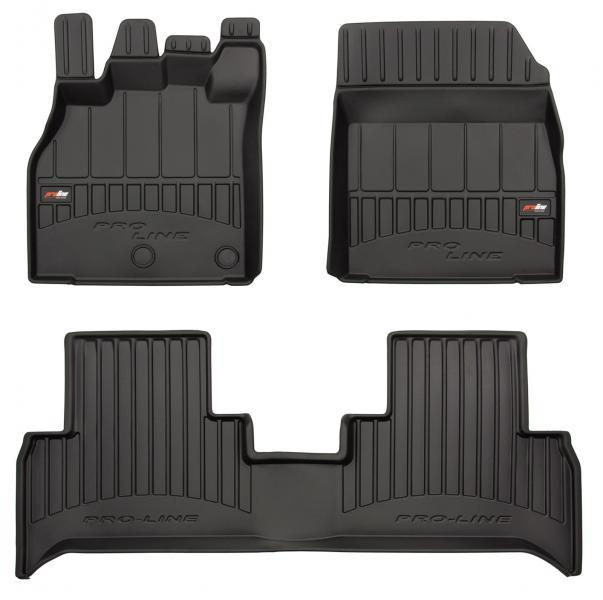 Tappeti in TPE 3D RENAULT Scenic/Grand Scenic 09>16 (con console mobile)