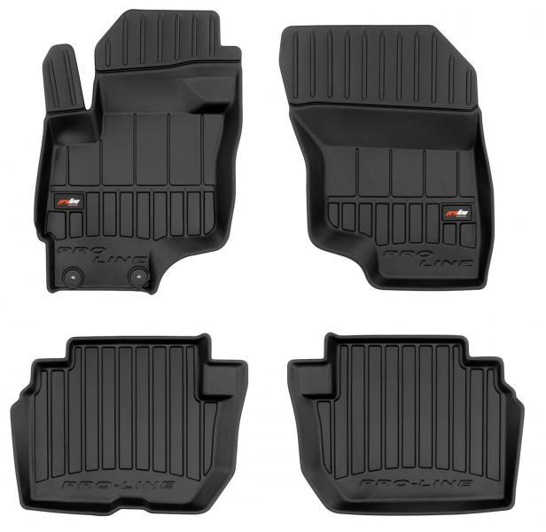 Tappeti in TPE 3D MITSUBISHI Outlander III 12>22 (ibrida ricaricabile)