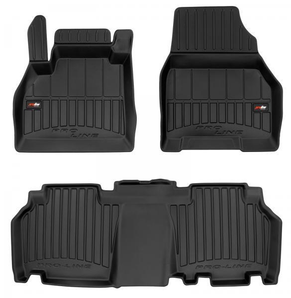 Tappeti in TPE 3D MERCEDES Citan Tourer 12>21 / RENAULT Kangoo II 5p. 07>21 (prima e seconda fila)