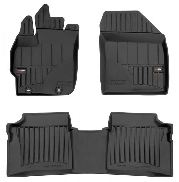 Tappeti in TPE 3D TOYOTA Prius III 09>15 (distanza clip 24 cm)