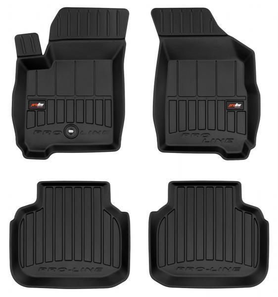 Tappeti in TPE 3D DODGE Journey I 08>20 / FIAT Freemont 11>15 (prima e seconda fila, una clip lato guida)