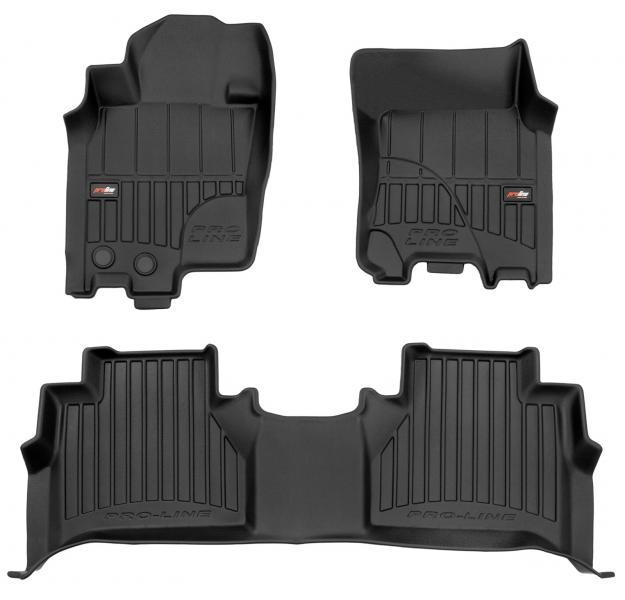 Tappeti in TPE 3D NISSAN Navara IV Pickup 14>22
