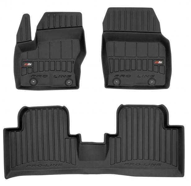 Tappeti in TPE 3D FORD Grand C-Max 10>19 (distanza clip fissaggio tappeti 25,5 cm)