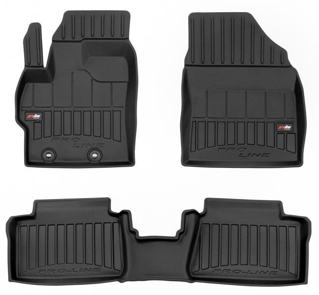 Tappeti in TPE 3D MAZDA 2 Hybrid 22> - TOYOTA Yaris IV 20> (ibrida), Yaris Cross 21>