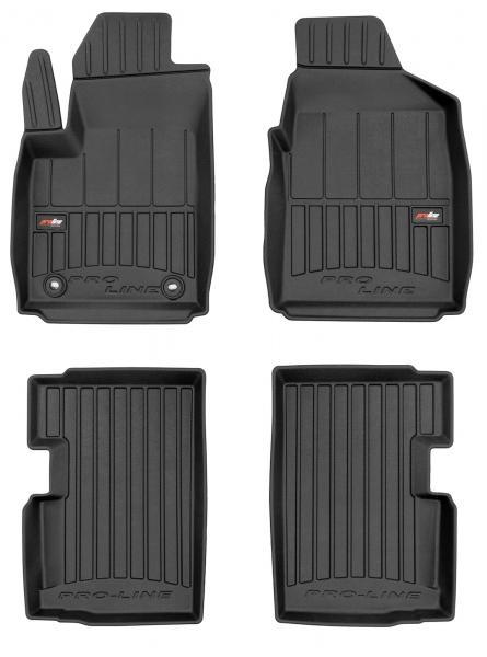 Tappeti in TPE 3D FORD Ka II 08>16 (distanza clip fissaggio tappeto guida 28,5 cm)
