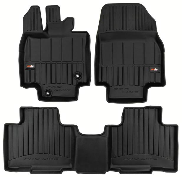 Tappeti in TPE 3D TOYOTA Highlander IV 19> (tutte le versioni)