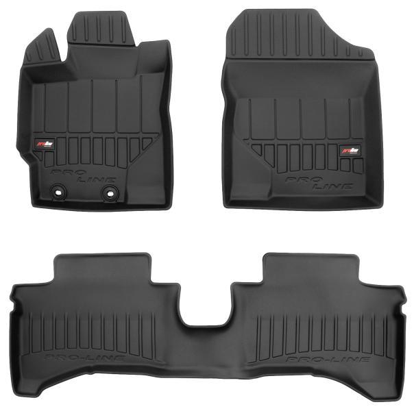 Tappeti in TPE 3D TOYOTA Yaris III 3/5p. 11>20 (ibrida)