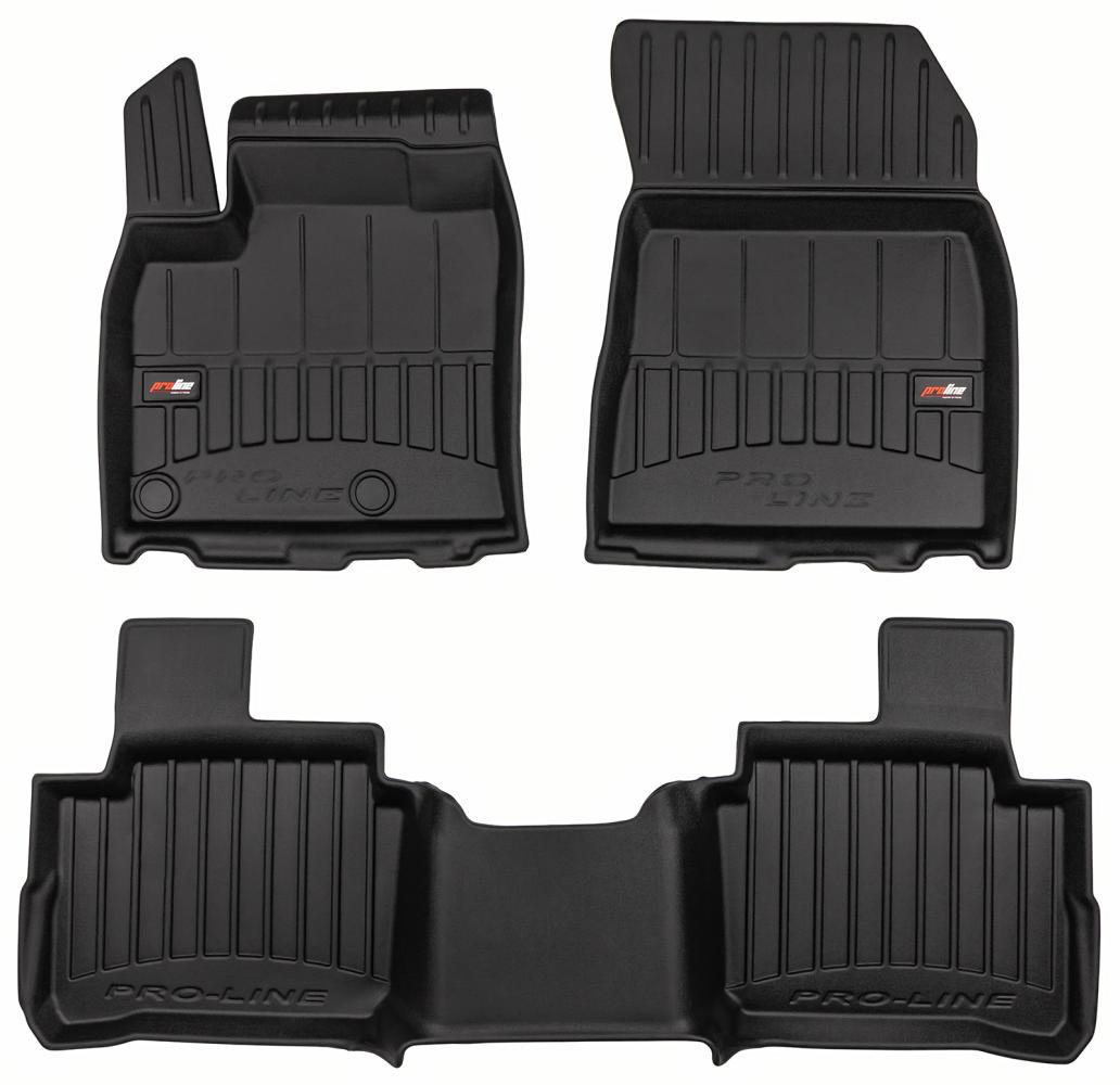 Tappeti in TPE 3D NISSAN Qashqai III 24> (ibrida)